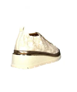 XSA 9721 Cuir Imprime Sasha Beige*Femme Baskets