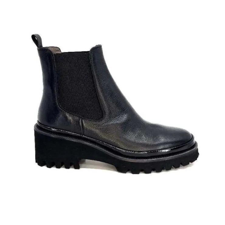 XSA 9176 Cuir Noir*Femme Bottines
