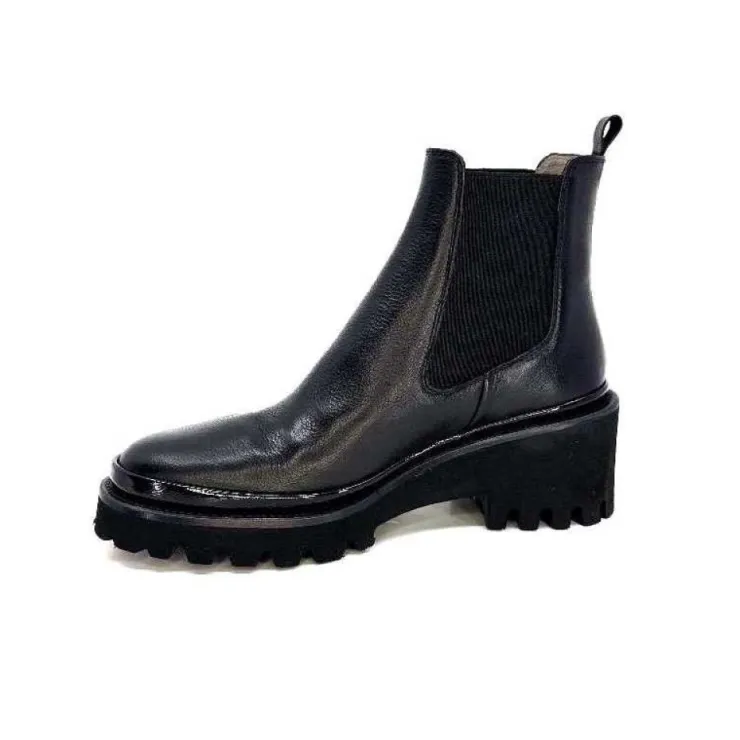 XSA 9176 Cuir Noir*Femme Bottines