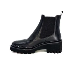 XSA 9176 Cuir Noir*Femme Bottines