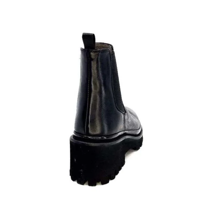 XSA 9176 Cuir Noir*Femme Bottines