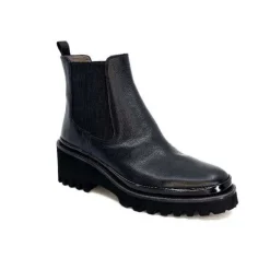 XSA 9176 Cuir Noir*Femme Bottines