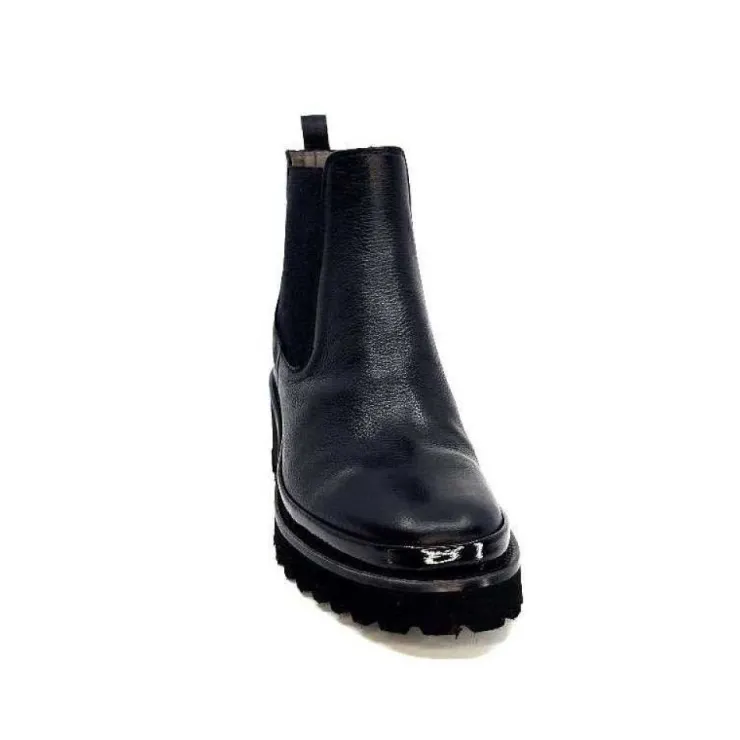 XSA 9176 Cuir Noir*Femme Bottines
