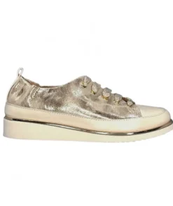 XSA 8010 Cuir Or Platino*Femme Baskets