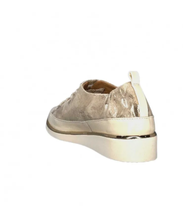 XSA 8010 Cuir Or Platino*Femme Baskets