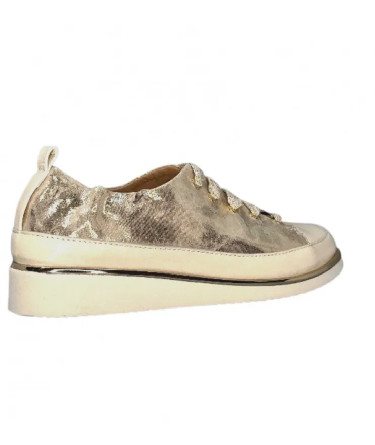 XSA 8010 Cuir Or Platino*Femme Baskets