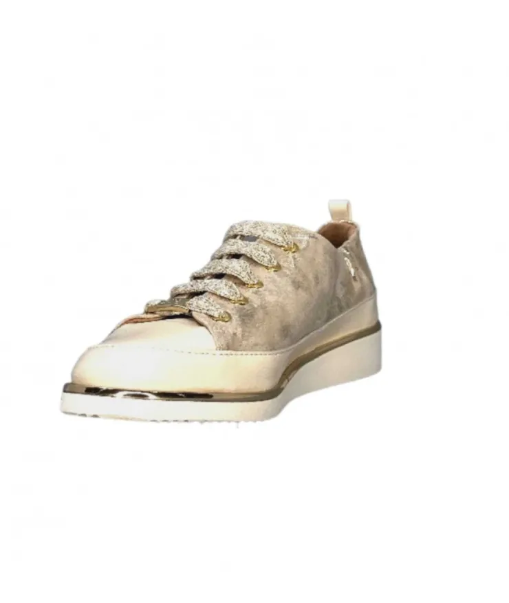 XSA 8010 Cuir Or Platino*Femme Baskets
