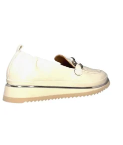 XSA 9853 Cuir Panna*Femme Mocassins