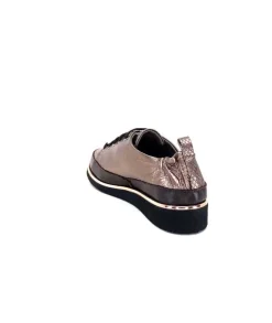 XSA 8010 Cuir Piton Bronze*Femme Baskets