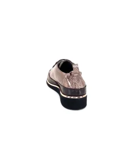 XSA 8010 Cuir Piton Bronze*Femme Baskets