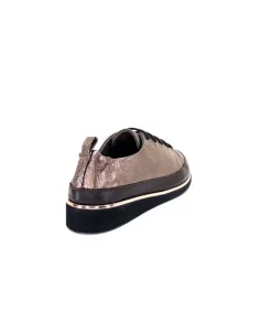 XSA 8010 Cuir Piton Bronze*Femme Baskets