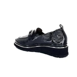 XSA 9921 Cuir Vernis Noir*Femme Mocassins