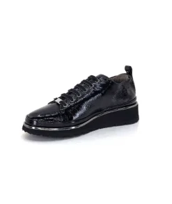 XSA 9721 Cuir Vernis Noir*Femme Baskets