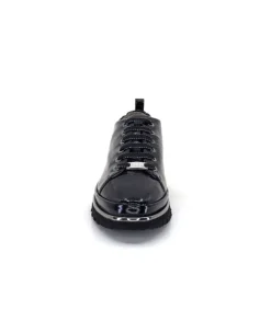 XSA 9721 Cuir Vernis Noir*Femme Baskets