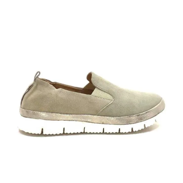 XSA 9701 Daim Beige*Femme Baskets