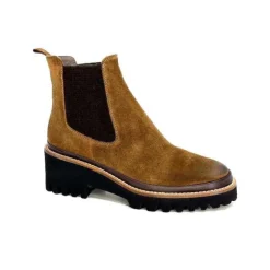 XSA 9176 London Daim Castagno*Femme Bottines