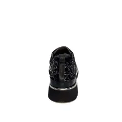 XSA 8010 Psiche Cuir & Daim Noir*Femme Baskets
