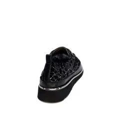 XSA 8010 Psiche Cuir & Daim Noir*Femme Baskets