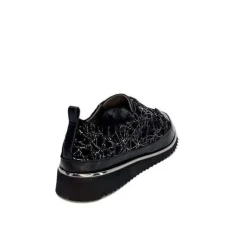 XSA 8010 Psiche Cuir & Daim Noir*Femme Baskets