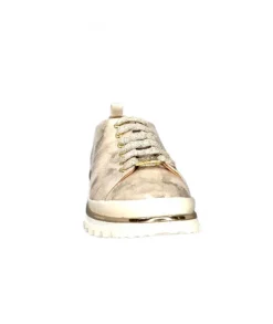 XSA 9721Cuir Brush Platino*Femme Baskets