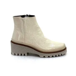 XSA 9177-F520 Cuir Vernis Grege*Femme Bottines